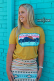 western apparel, western graphic tee, graphic western tees, wholesale clothing, western wholesale, women's western graphic tees, wholesale clothing and jewelry, western boutique clothing, western women's graphic tee, bright rodeo graphic tee, cacti graphic tee, cactus, bright graphic tee, colorful graphic tee, desert scene graphic tee, colorful western graphic tee desert scene tee, feelin' good tee