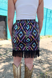 Far Out Fringe Skirt