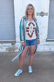 Sunset Serape Dress