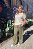 Texline Olive Trousers