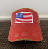 American Flag Cap Four Colors