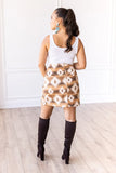 Rio Rancho Aztec Faux Suede Skirt