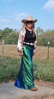 Excalibur Mermaid Sequin Maxi Skirt