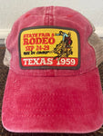 State Fair Rodeo Texas 1959 with Ponytail Opening Red Leopard