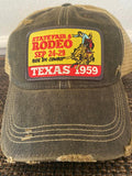 State Fair Rodeo Texas 1959 Cap Distressed Bulk