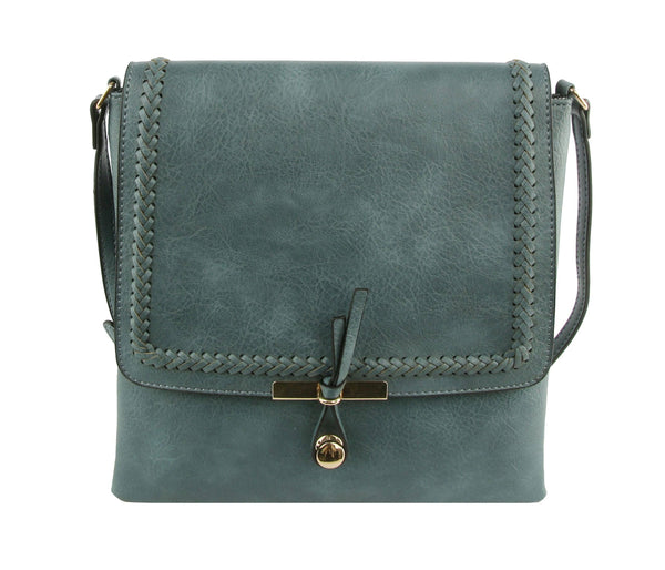 Women Crossbody Purse Flap Saddle Bag