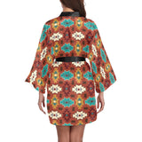 Old Aztec Women's Lounge Kimono Robe