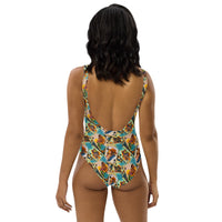 Yeehaw Feelin' Lucky Cowgirl One-Piece Swimsuit