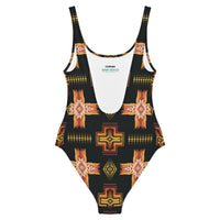 Yeehaw Fire Aztec One-Piece Swimsuit