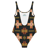 Yeehaw Fire Aztec One-Piece Swimsuit