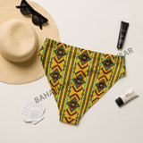 Yeehaw Mustard Aztec Bikini Bottom