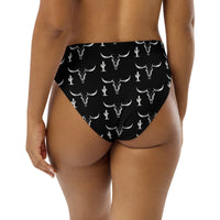 Yeehaw White Bullhead Cactus Bikini Bottom