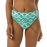 Yeehaw Turquoise Aztec Bikini Bottom