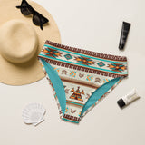 Yeehaw Turquoise Teepee Bikini Bottom