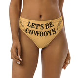 Yeehaw Let's Be Cowboys Bikini Bottom