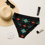 Yeehaw Turquoise & Orange Aztec Bikini Bottom