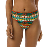 Yeehaw Mustard Aztec Bikini Bottom