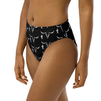 Yeehaw White Bullhead Cactus Bikini Bottom