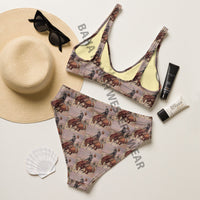 Yeehaw Vintage Cowboy Bronc Bikini