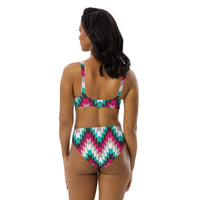 Yeehaw Turquoise Pink Aztec Bikini