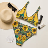 Yeehaw Leopard & Sunflower Bikini