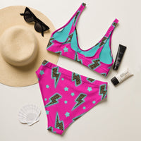 Yeehaw Leopard Lightning Bikini