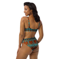 Yeehaw Turquoise Aztec Bikini