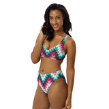 Yeehaw Turquoise Pink Aztec Bikini