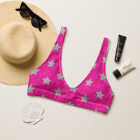 Yeehaw Super Star Bikini Top