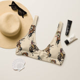 Yeehaw Vintage Cowgirl Bikini Top