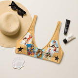 Yeehaw Let's be Cowgirls Bikini Top