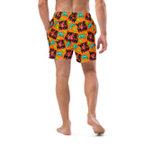 Yeehaw Orange Men's Swim Trunks