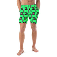 Yeehaw Neon Men's Swim Trunks