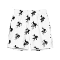 Yeehaw Rodeo Bronc Men's Swim Trunks