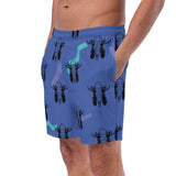 Yeehaw Mullet Cowboy Men's Swim Trunks