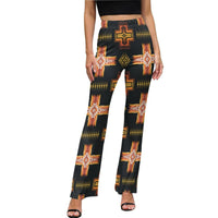 Fire Aztec Flare Pants