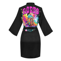 Pink Rodeo Women's Lounge Kimono Robe