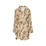 Longhorn Cactus Women's Western Bath Robe