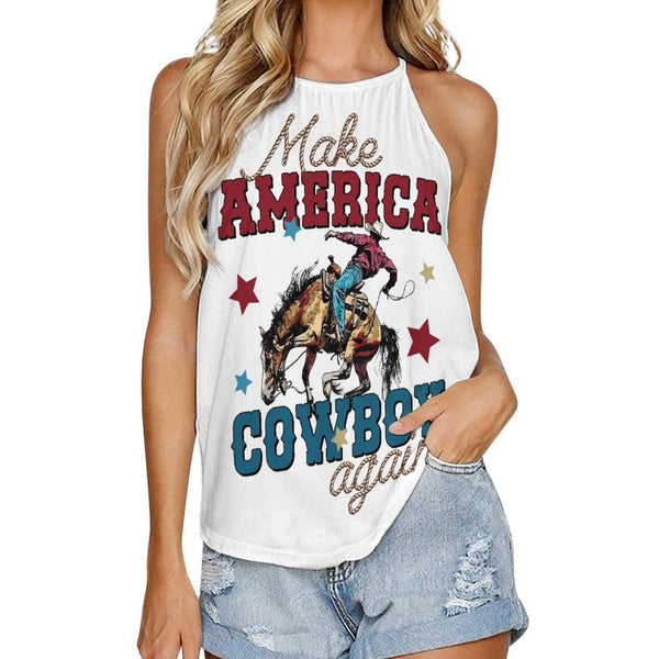 Make America Cowboy Again Tank top