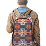 Red Aztec Backpack