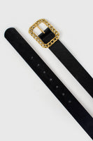 Gold Chain Buckle Belt