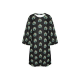 Turquoise Naja Oversized Sleep Shirt