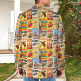 Men's Vintage Rodeo Poster Blazer