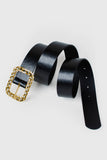 Gold Chain Buckle Belt