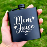 Metal Flask- Mom Juice