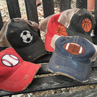 Football Cap Choose from 12 Colors Bulk