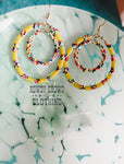 Sunrise Hoop Earrings