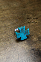 Trusting Turquoise Scarf Slide/ Ring / Tee Clip