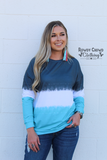 Shades of Blue Sweater