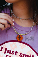 Golden Cross Necklace